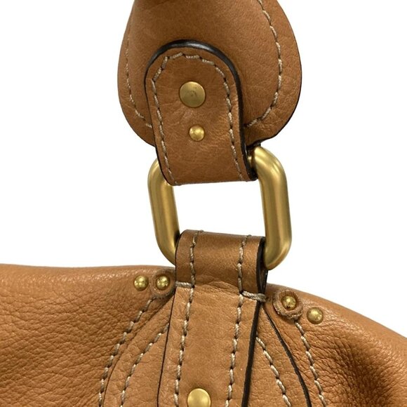 Auth Chloe Paddington Brown Leather Shoulder Bag - Picture 11 of 16